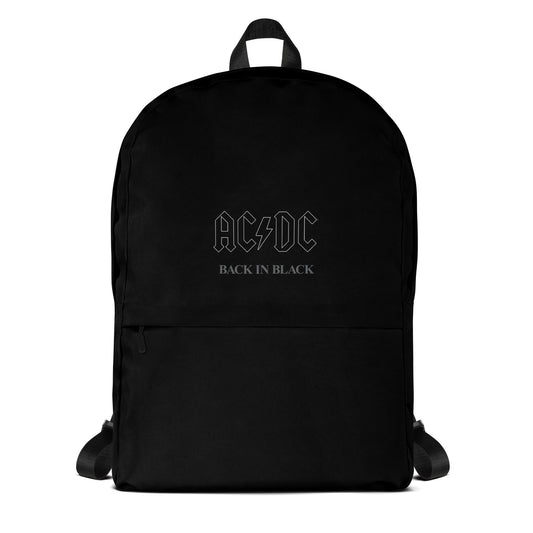 Back in Black Backpack
