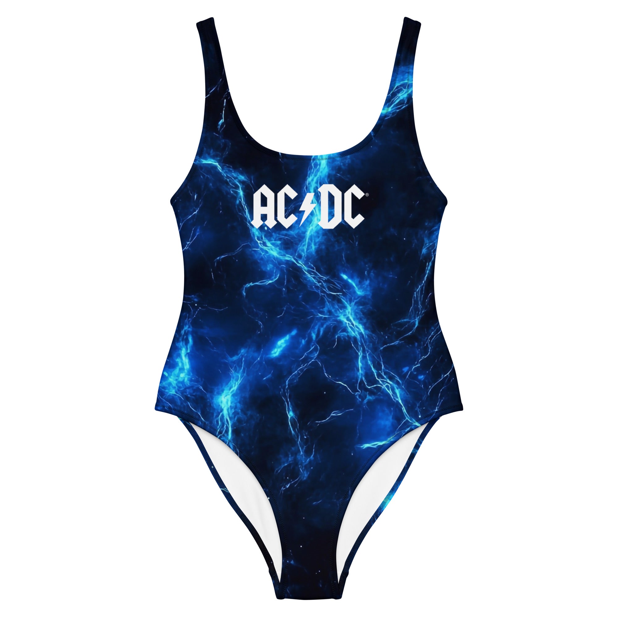 Live Wire One-Piece Swimsuit – AC/DC