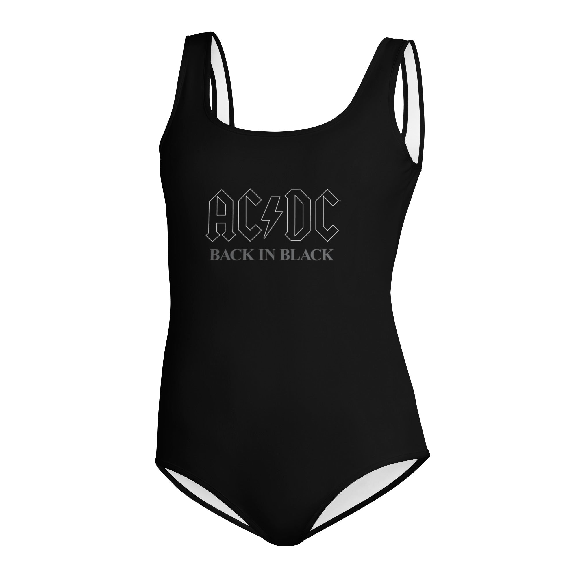Back in Black Youth Swimsuit – ACDC