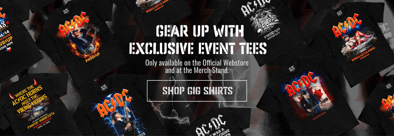 AC/DC Official Store | Shop AC/DC Merchandise & Apparel