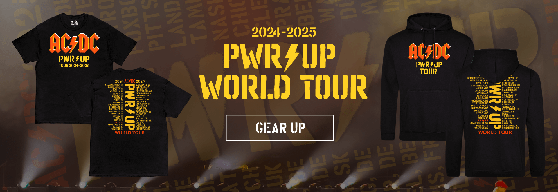 AC/DC Official Store | Shop AC/DC Merchandise & Apparel