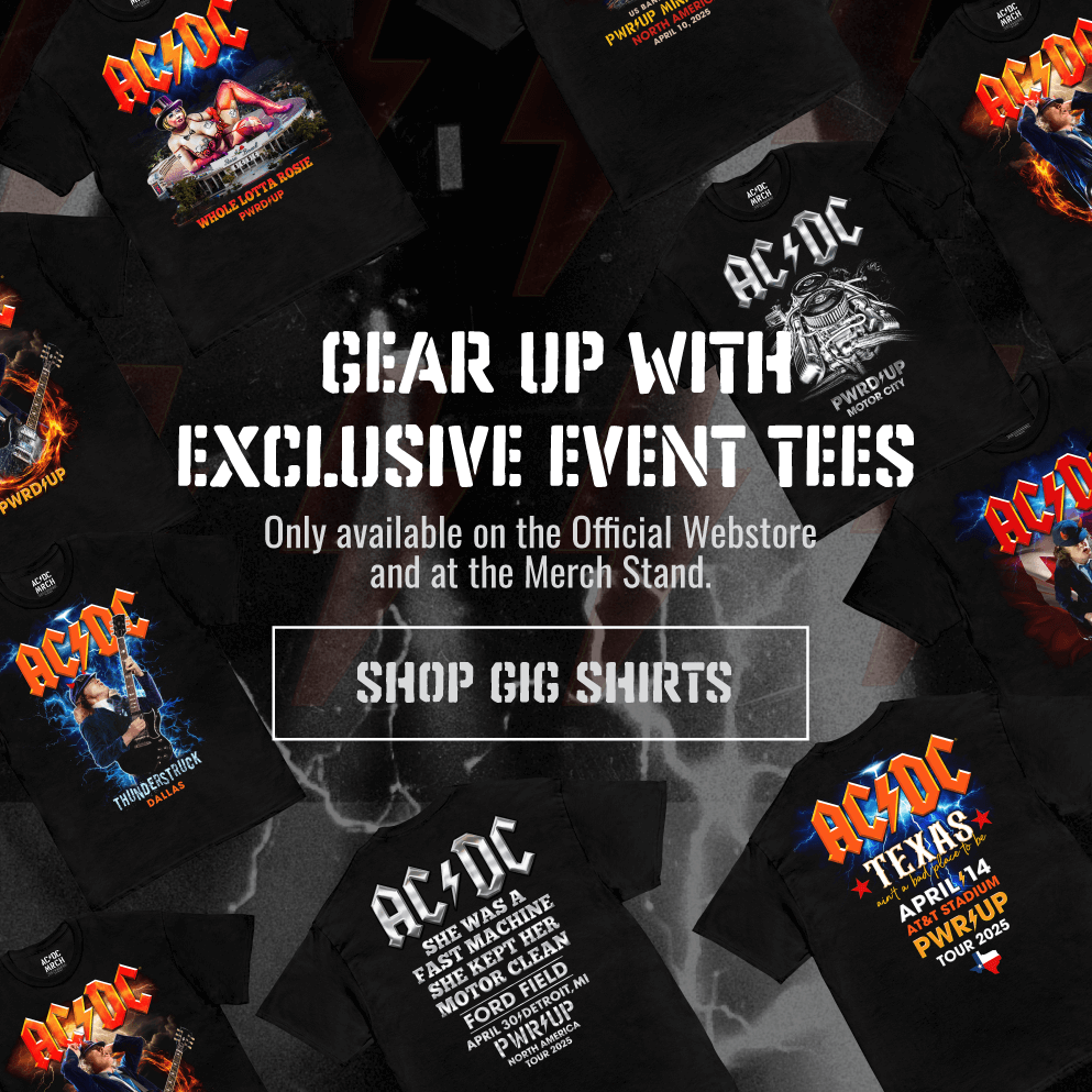 AC/DC Official Store | Shop AC/DC Merchandise & Apparel – ACDC