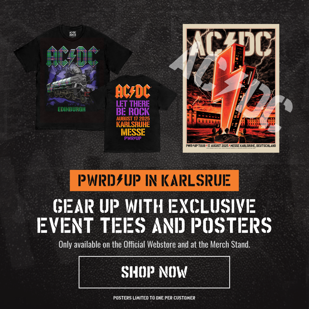 Shop Exclusive AC/DC EU Tour Paris Merch Here!