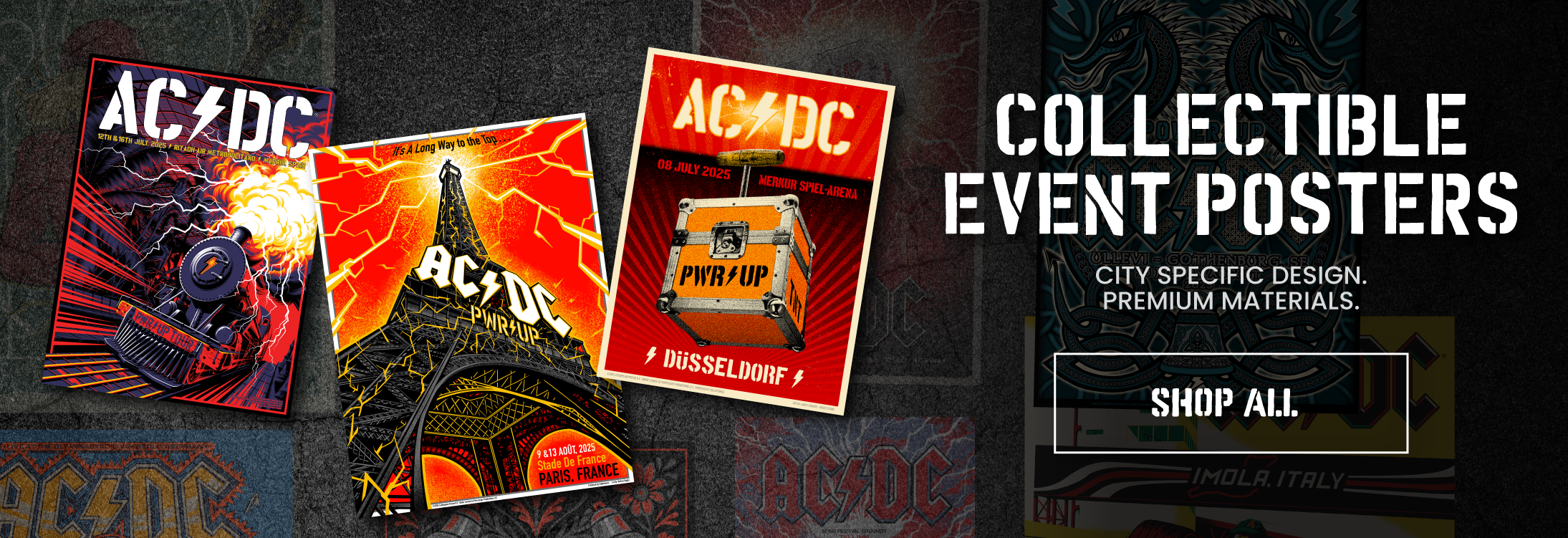 PWR Up Tour EU Collection. Shop Now!