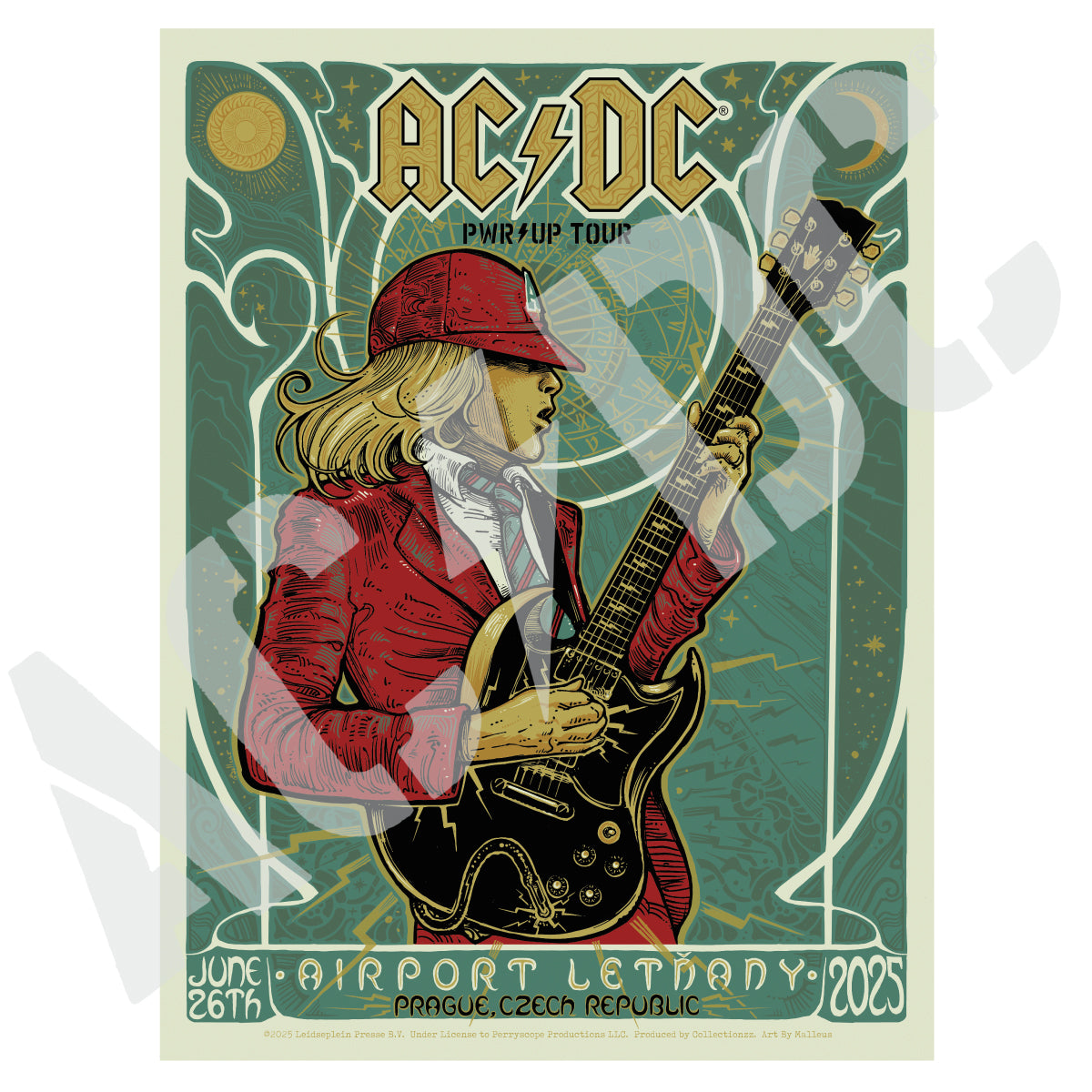 Prague PWR UP Tour Poster
