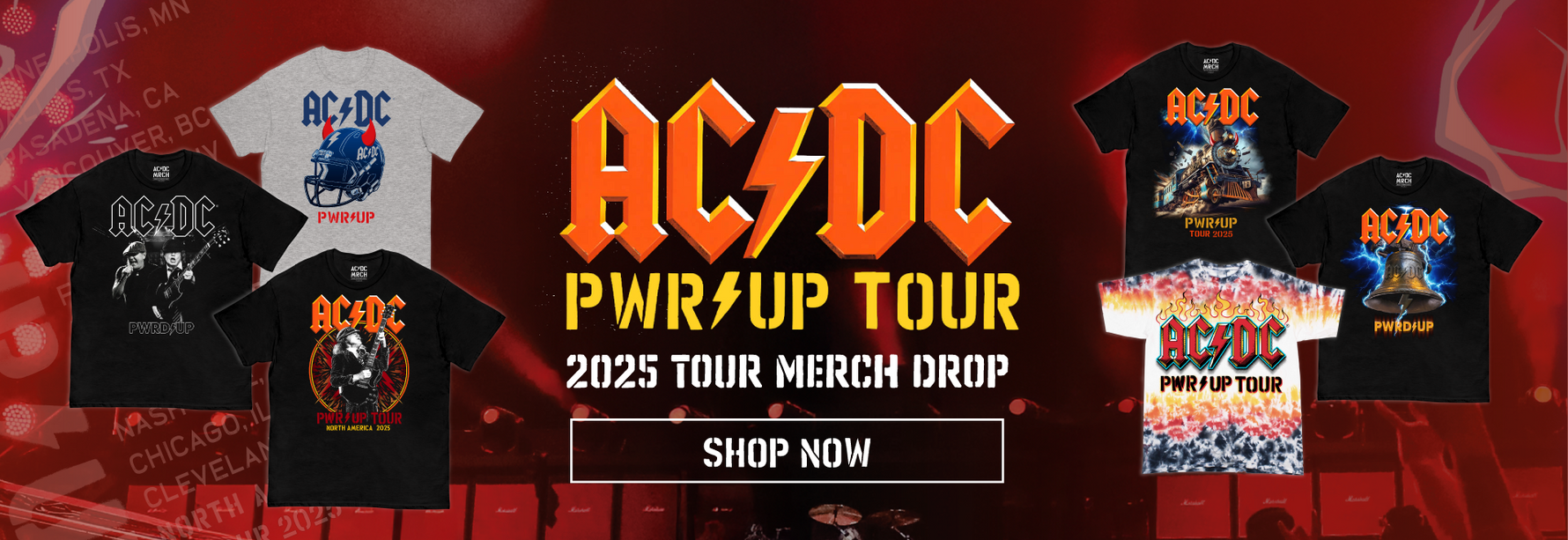 AC/DC Official Store | Shop AC/DC Merchandise & Apparel